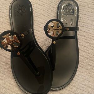 Tory Burch Mini Miller Flat Thong Sandal Size 9 New